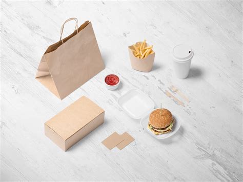 Download Burger Store Branding Mockup - Free Mockups