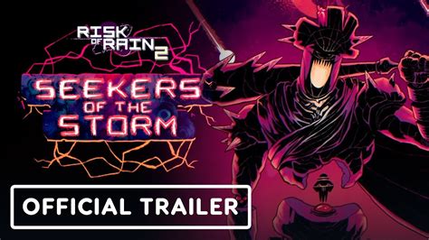 Risk of Rain 2: Seekers of the Storm - Official Announce Trailer - The
