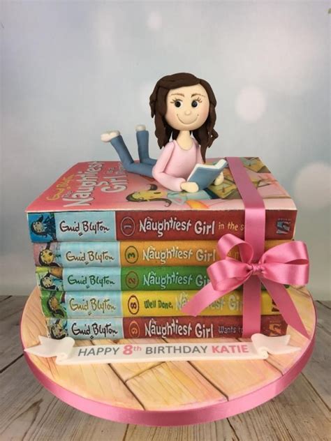 86 best book cakes images on pinterest | book cakes, cake. The Naughtiest girl birthday cake by Melanie Jane Sowa ...