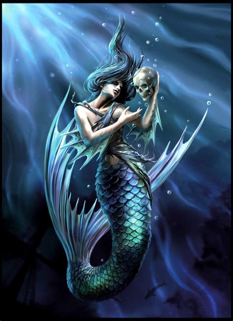 Dark Mermaid Siren Mermaid Mermaid Fairy Mermaid Life Evil Mermaids