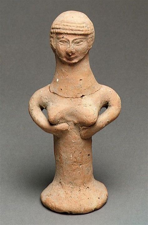 Nude Female Figure Israelite Levant Lachish Ca 8th 7th Century B C