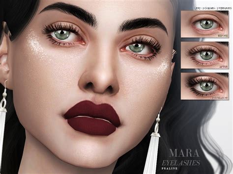 The Sims Resource Mara Eyelashes N92
