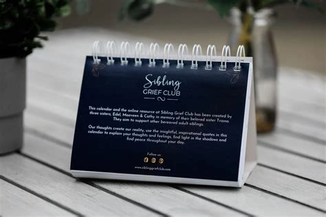 Solace – The Grief Calendar – Sibling Grief Club