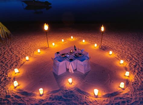 Romantic Dinner Tab Romantic Beach Picnic Romantic Dinner Setting