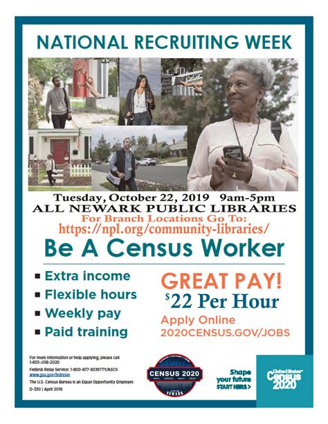 News City Of Newark To Kick Off U S Census National Recruiting Week With A Hiring Event For