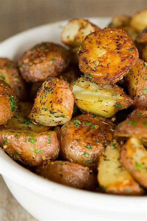 We usually grill them, but they are so easy to whip up in the instant pot. Roasted Red Potatoes Recipe