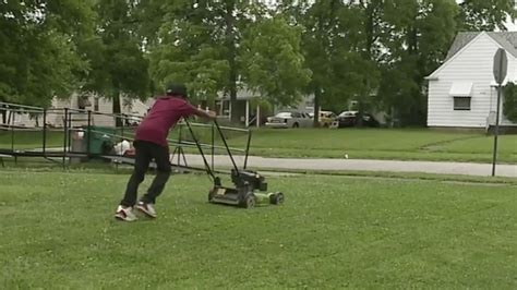 Neighbors Call Police On 12 Year Old Mowing Grass Boy Turns Viral