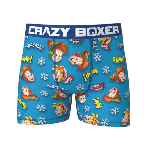 Crazy Boxer Fun Pack 3 Pack Boxer Briefs Kellogs Large At