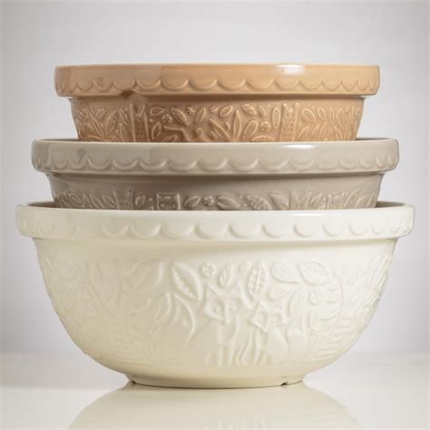 In The Forest 3 Piece Mixing Bowl Set By Mason Cash Zola Mixing