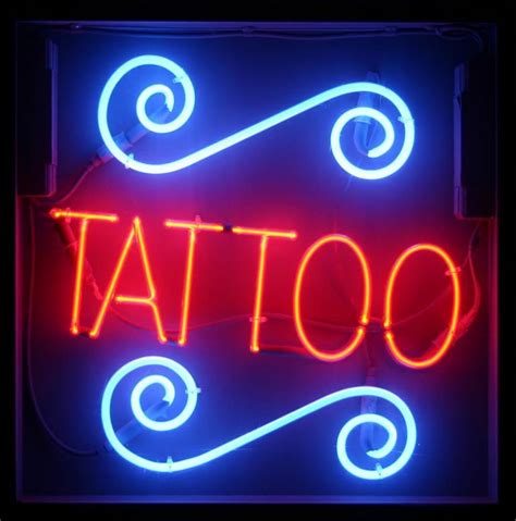 Tattoo Neon Sign Diy Neon Signs Custom Neon Signs
