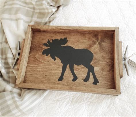 This Moose Tray Is Perfect To Use As Centerpieces Table Decoration Or