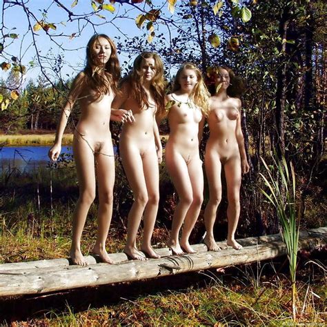 Group Of Naked Women Outdoors 10 Pics