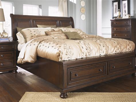 Fairfax home collections patterson panel bed reviews wayfair. Porter 4 Piece Bedroom Set | Marjen of Chicago | Chicago ...