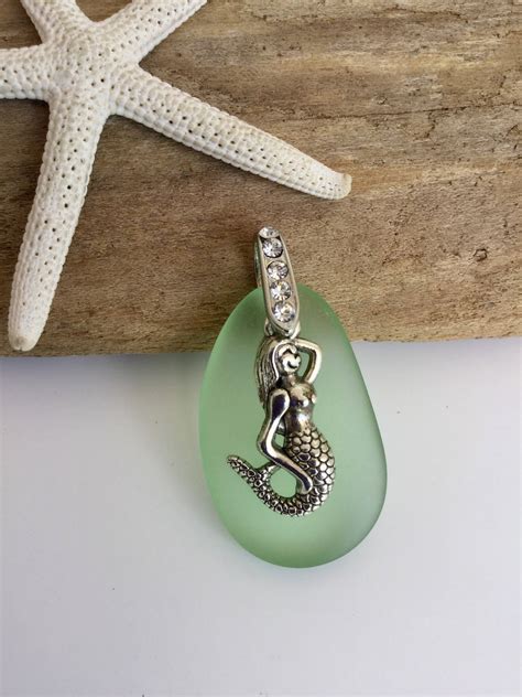 Sea Glass Bead Seaglass Jewelry Beach Glass Beads Sea Glass Etsy