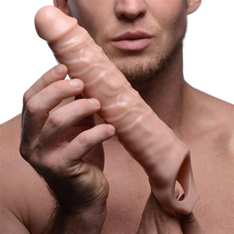 3 Inches Extender Sleeve Beige Penis Extension On Literotica