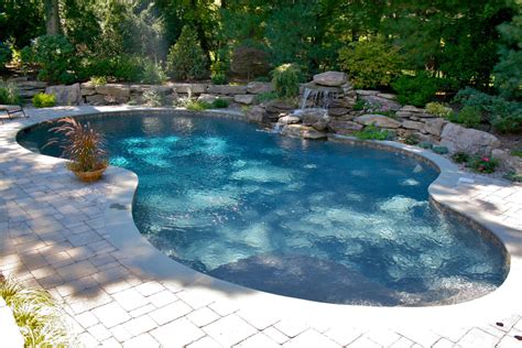 My husband jackhammered the concrete from around the pool and we used it to make raised bed fortunately, my husband can do anything, so he took a backhoe and busted the concrete around the pool and basically we are seriously considering removing our in ground concrete pool (no liner). Masterson Pools | Inground Swimming Pools NJ — Masterson Pools | NJ Swimming Pool Builders