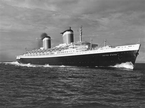Ss United States The Most Powerful Steam Turbine Merchant Vessel Ever