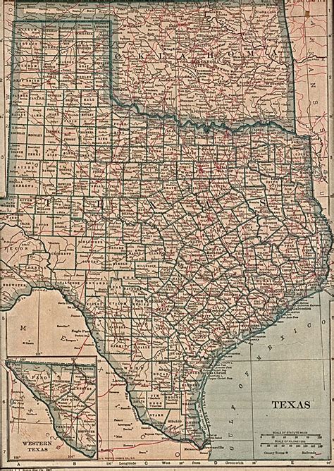 Texas Historical Maps Perry Castañeda Map Collection Ut Library Online