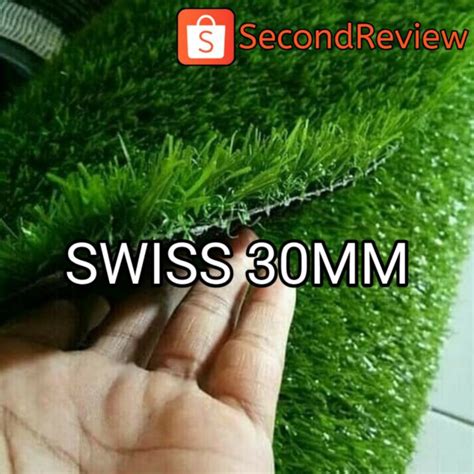 RUMPUT SINTETIS SWISS 30MM MURAH 25X25 CM | Shopee Indonesia