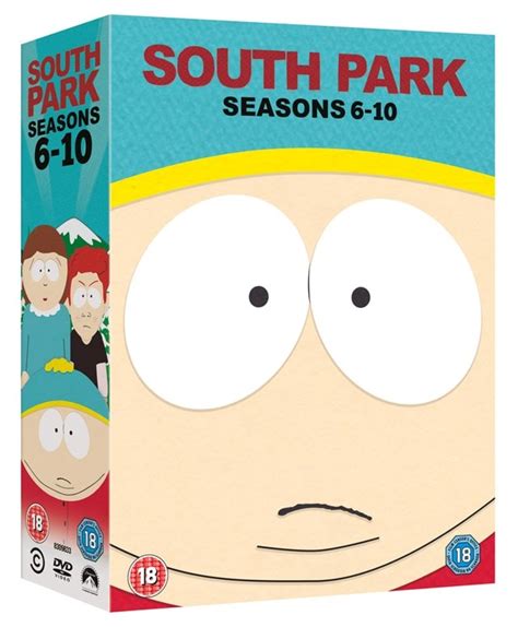 South Park Seasons 6 10 Dvd Box Set Free Shipping Over £20 Hmv Store