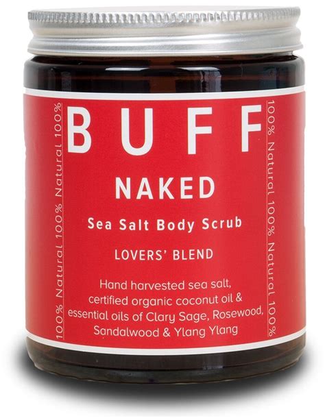 Buff Natural Body Care Buff Naked Sea Salt Body Scrub 200g Shopstyle