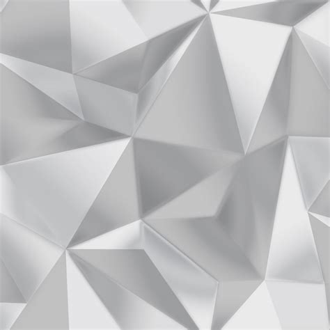 Debona Spectrum Silver Grey 3d Effect Geometric Shape Modern Wallpaper 5020