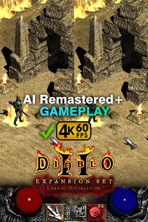 Diablo 2 Ai Remastered Widescreen Gameplay 4k 60fps Sorceress