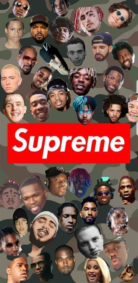 Tons of awesome rappers wallpapers to download for free. Supreme Rappers Wallpapers - Wallpaper Cave