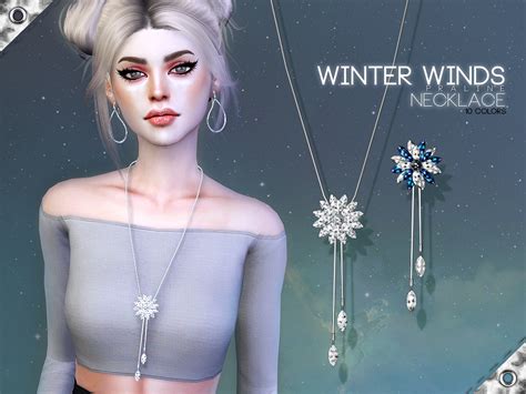 Sims 4 Ccs The Best Long Necklace By Pralinesims
