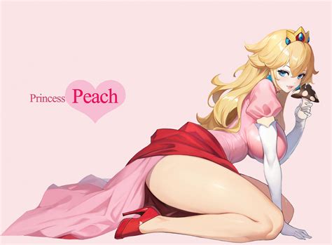 Princess Peach Super Mario Bros Image By Bobobong
