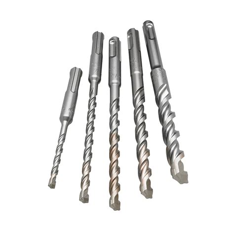Milwaukee Tool 2 Cutter Sds Plus Carbide Hammer Drill Bit Set 5 Piece
