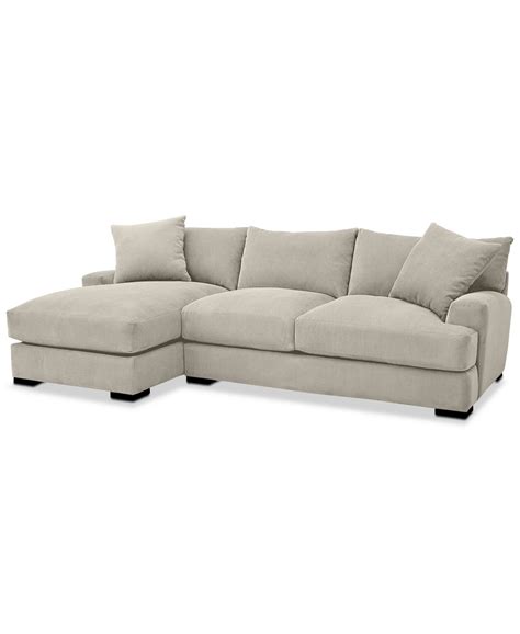 Furniture Rhyder 2 Pc Fabric Sectional Sofa With Chaise Created For