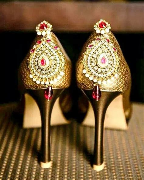 Elegant Bridal Shoes Wedding Shoes Indian Wedding