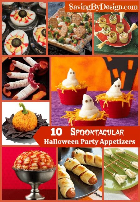 10 Spooktacular Halloween Appetizers Saving By Design
