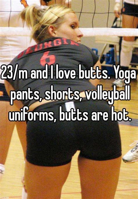 23m And I Love Butts Yoga Pants Shorts Volleyball