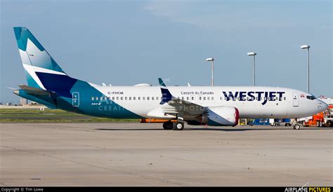 C-FHCM - WestJet Airlines Boeing 737-8 MAX at Toronto - Pearson Intl ...