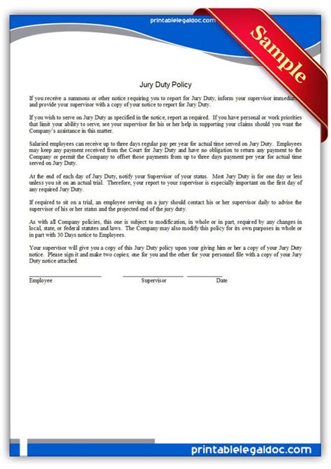 printable employee rules  conduct form generic legal forms