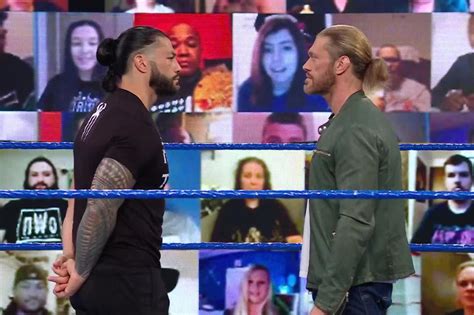 Edge Has No Clue How Live Fans Will React To Roman Reigns At Wrestlemania 37 Cageside Seats