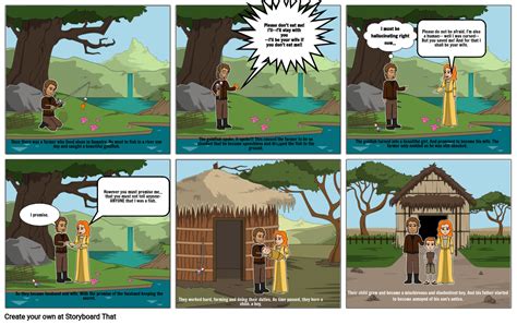 The Legend Of Lake Toba Storyboard By 0b1aa262