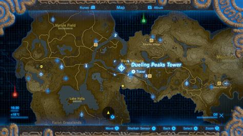 Zelda Dueling Peaks Tower The Legend Of Zelda Breath Of The Wild