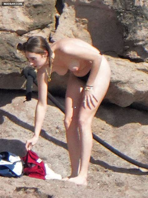 Maya Hawke Nude Sexy On The Beach In St Nudbay