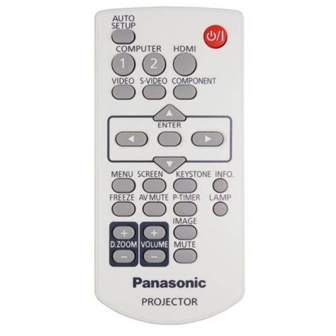Genuine Panasonic N2qaya000032 6451053893 Projector Remote Control Ebay