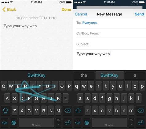 Swiftkey For Iphone And Ipad Joins Ios 8 Keyboards