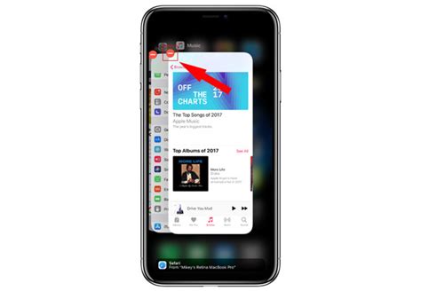 The iphone keeps apps open in the background to improve performance with multitasking between apps. How to force close apps on iPhone X