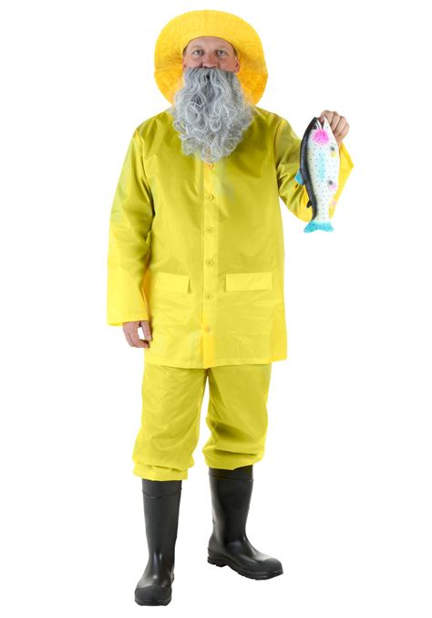 Cast Your Line And Reel In This Adult Fisherman Costume You Re Sure To