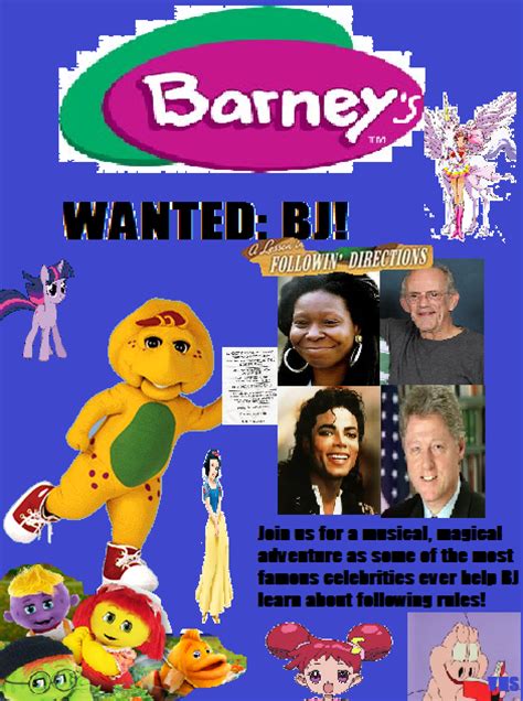 Barneys Wanted Bj Custom Barney Wiki Fandom Powered By Wikia