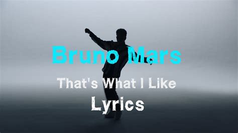 Bruno Mars Thats What I Like Lyrics En Ingles Y Español Youtube
