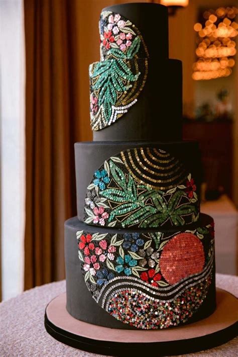 14 Amazingly Unique Wedding Cakes