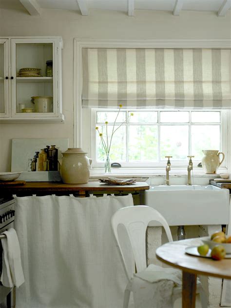 I Love This Country Kitchen Roman Blind In Broad Stripe Available From