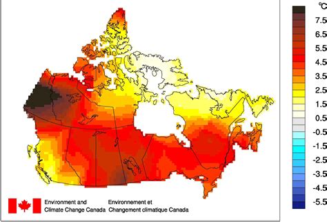 Climate Trends And Variations Bulletin Winter 2015 To 2016 Canadaca